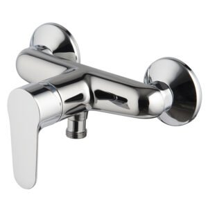 Exposed shower mixer without shower set