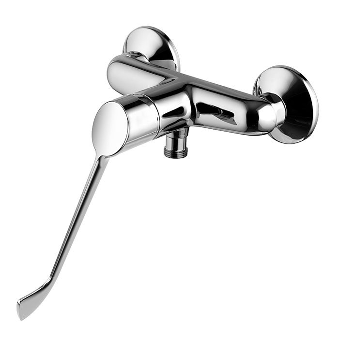 Exposed shower mixer without shower set