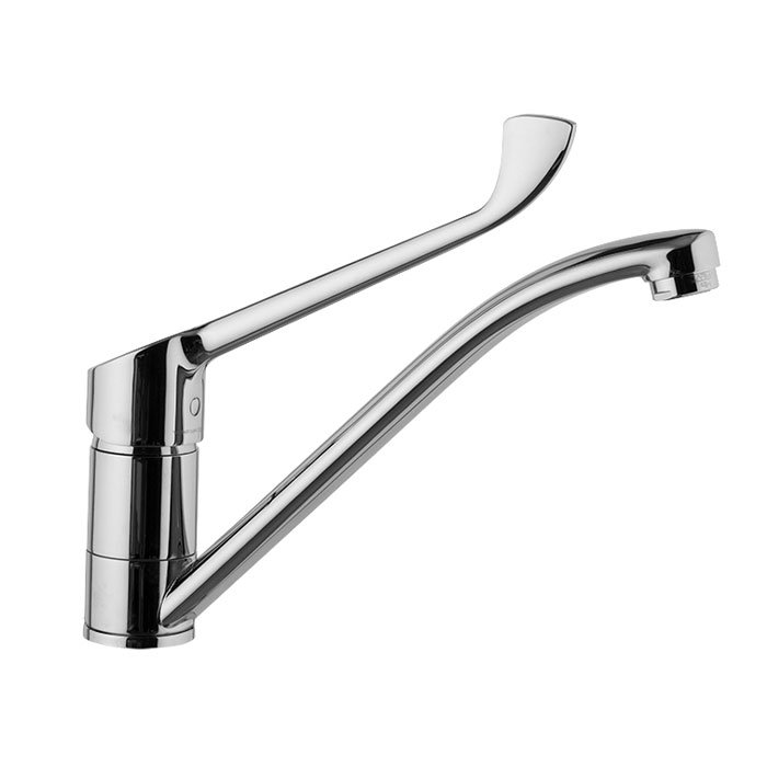 kitchen mixer with clinical handle