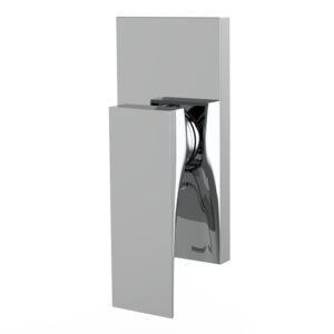 Single lever bath and shower mixer for concealed installation