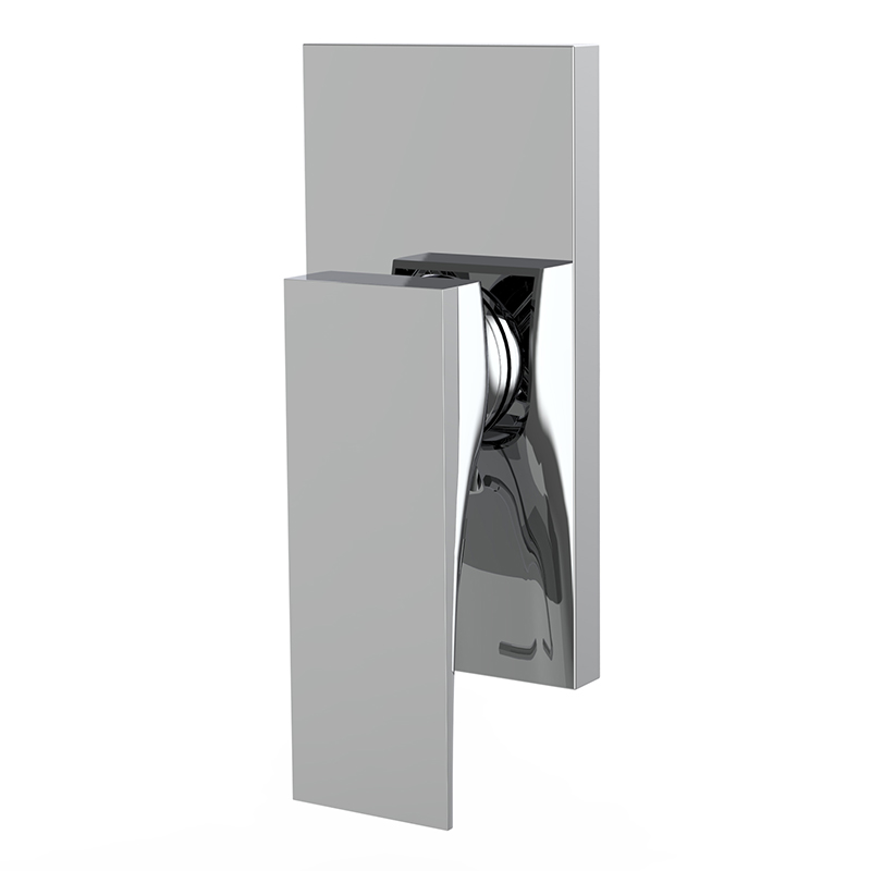 Single lever bath and shower mixer for concealed installation