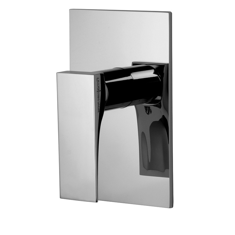 Single lever bath and shower mixer for concealed installation