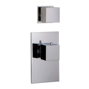 Thermostatic built-in shower mixer