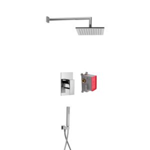 2 outlets shower set