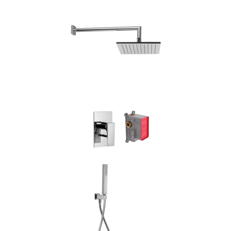 2 outlets shower set