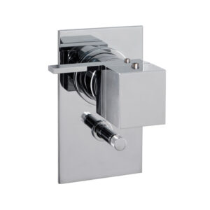 Thermostatic single lever bath/shower mixer for concealed installation