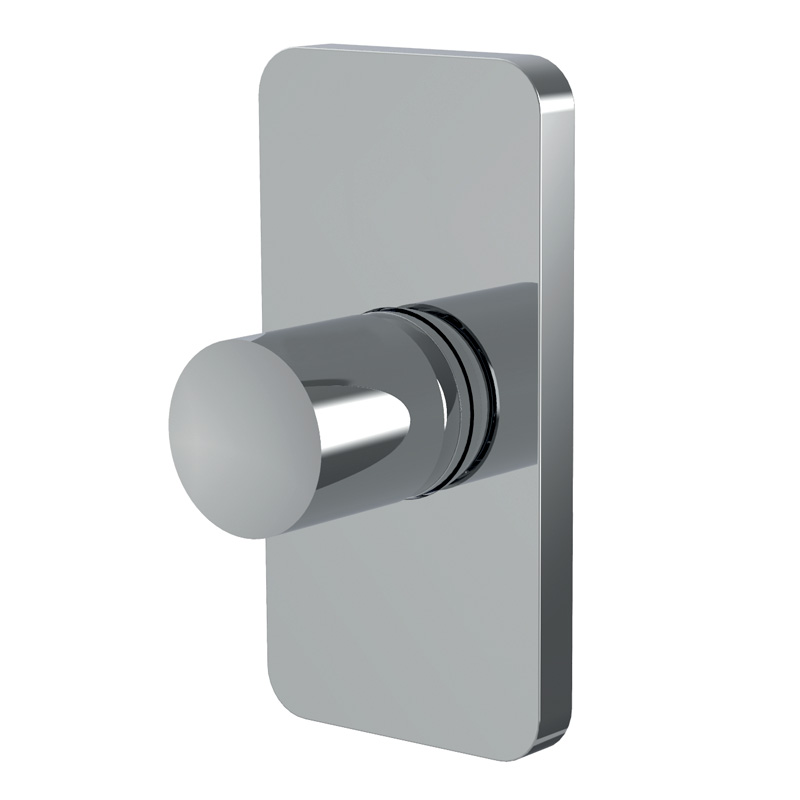 Single lever bath and shower mixer for concealed installation