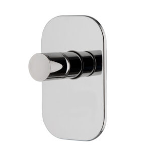 Single lever bath and shower mixer for concealed installation