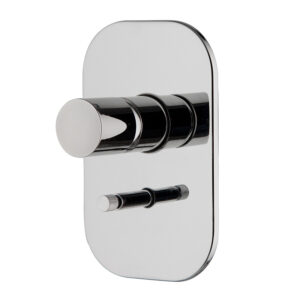 Single lever bath and shower mixer for_x000D_
concealed installation with 2 outlets diverter