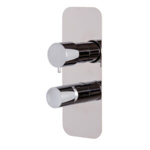 Built-in mixer with 2/3 outlets diverter