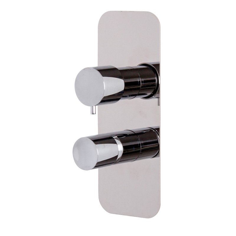 Built-in mixer with 2/3 outlets diverter