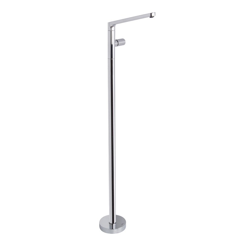 Floor mounted basin mixer