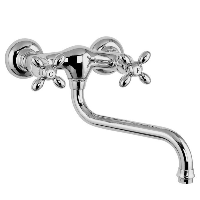 Olivia wall mounted basin tap