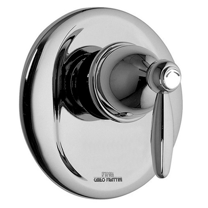 Single lever bath and shower mixer for concealed installation