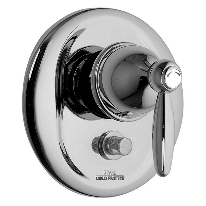 Single lever bath and shower mixer for_x000D_
concealed installation with 2 outlets diverter