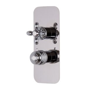 Thermostatic mixer for concealed installation with 2/3 outlets diverter  line Olivia