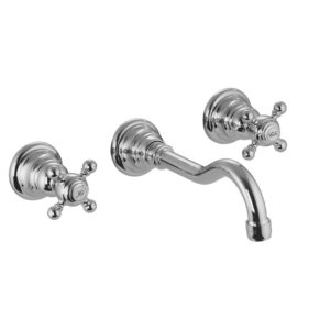 FIMA Carlo Frattini Wall mounted three-holes basin mixer (F5081-5-WALL-MOUNTED-THREE-HOLES-BASIN-MIXER)
