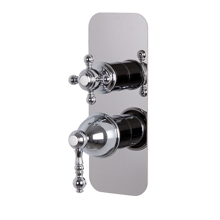 Built-in mixer with 2/3 outlets diverter