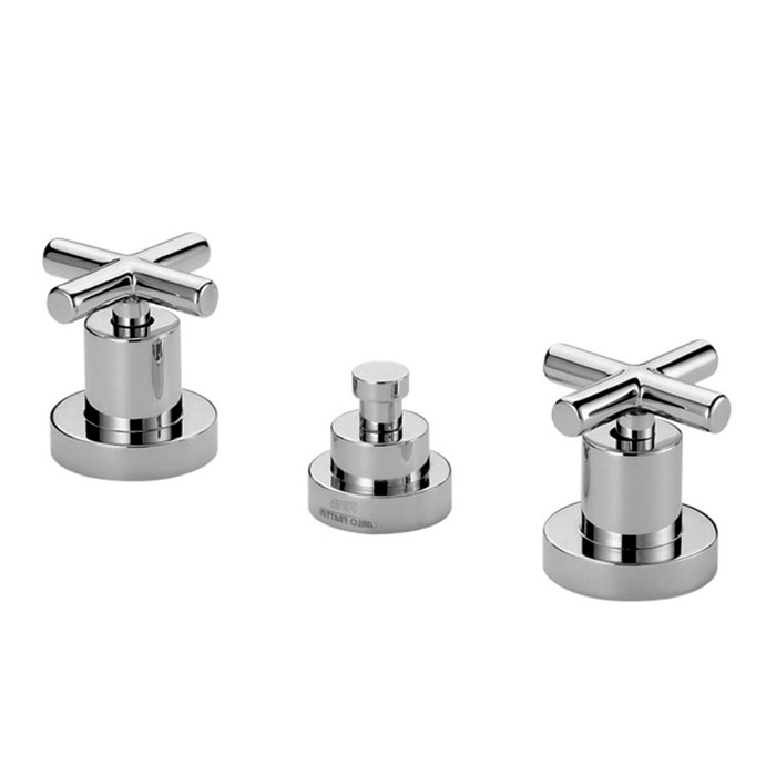 Three-holes bidet tap