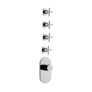 Thermostatic built-in shower mixer Maxima