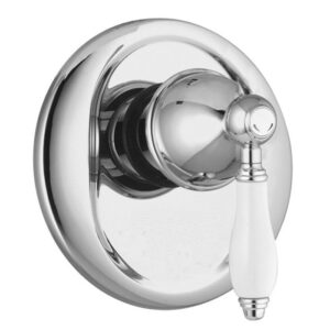 Single lever bath and shower mixer for concealed installation