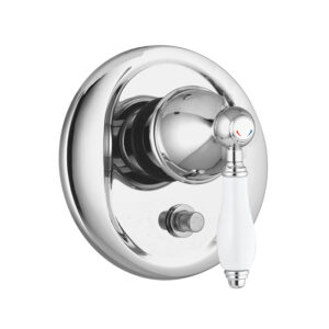 Single lever bath and shower mixer for_x000D_
concealed installation with 2 outlets diverter