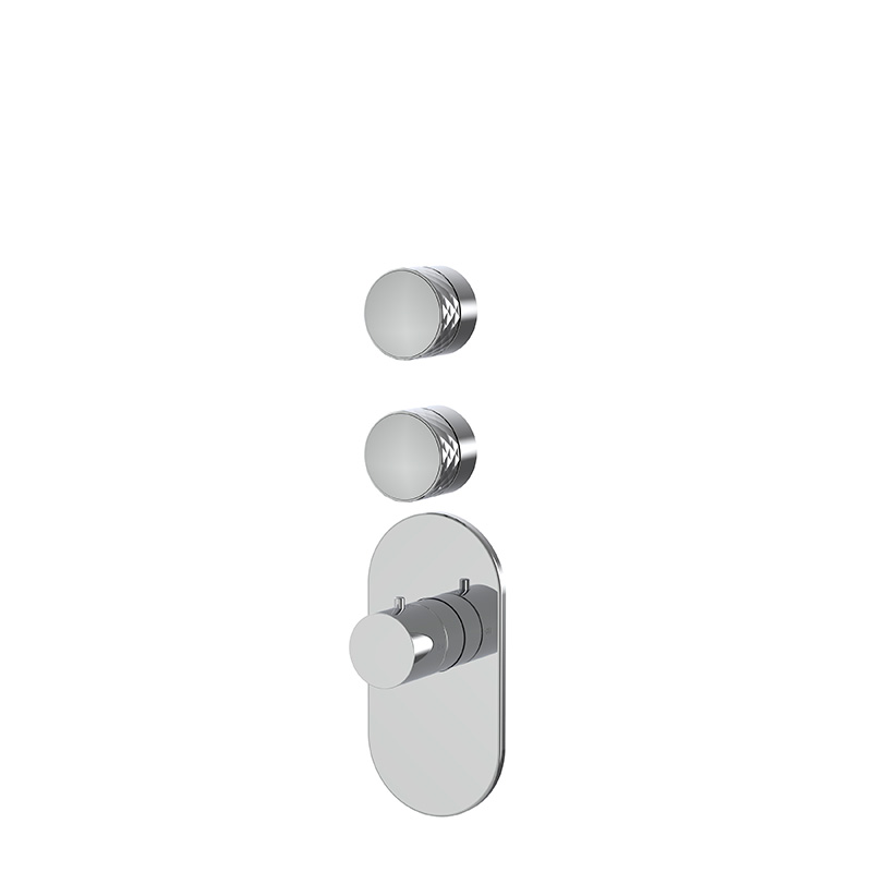 Thermostatic built-in shower mixer Texture Collection  – Spillo Tech
