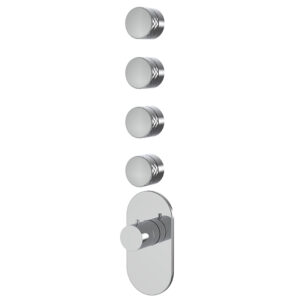 Thermostatic built-in shower mixer Texture Collection  - Spillo Tech