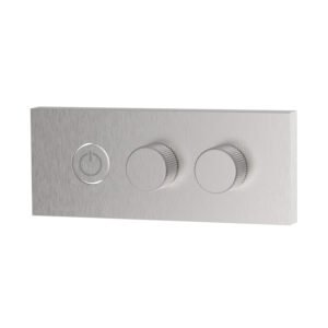 Outdoor stainless steel wall mounted wash basin mixer with on/off button