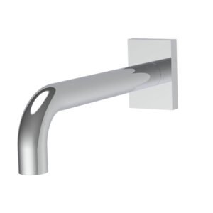 Wall mounted bath spout