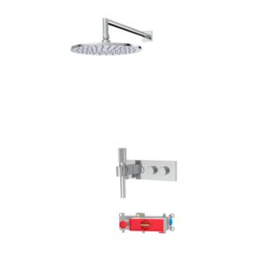 2 outlets shower set