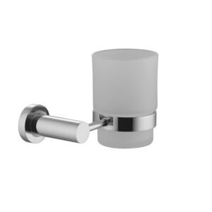 Glass holder with glass