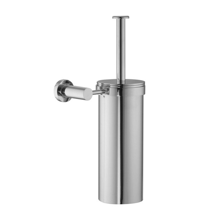 Wall mounted brush holder