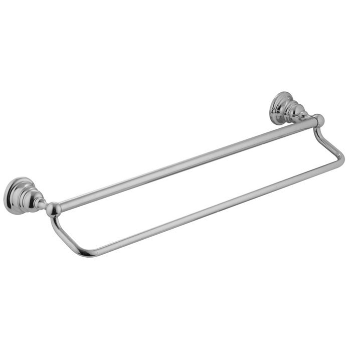 Double towel holder cm 60