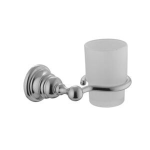 Glass holder with glass