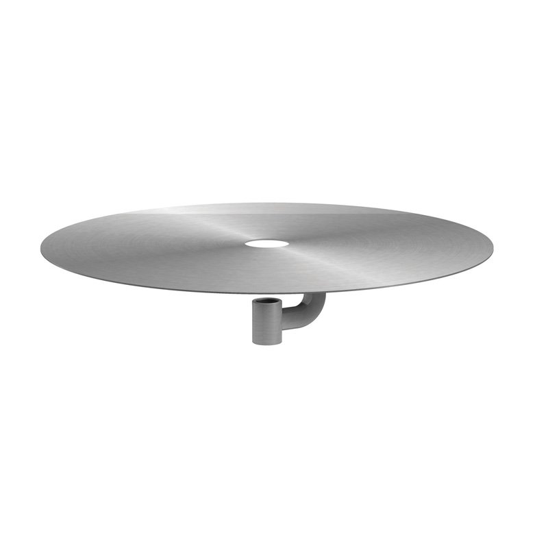 Outdoor Ø 60 table with sliding holder