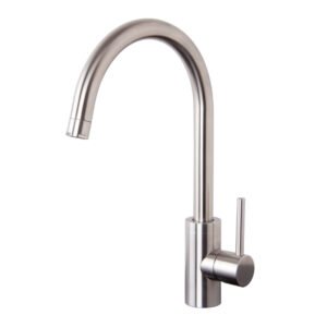 Stainless steel kitchen mixer
