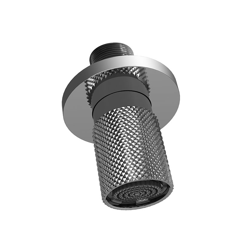 SURFACE installation micro shower head, Texture G