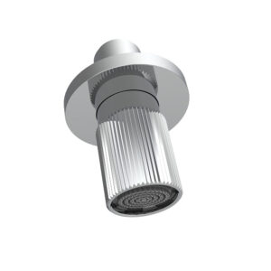 SURFACE installation micro shower head, Texture P
