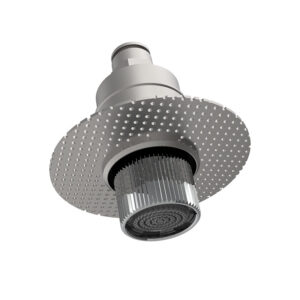 SURFACE installation micro shower head, Texture G