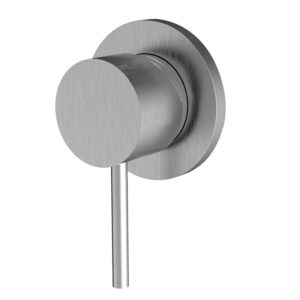 Single lever bath and shower mixer for concealed installation