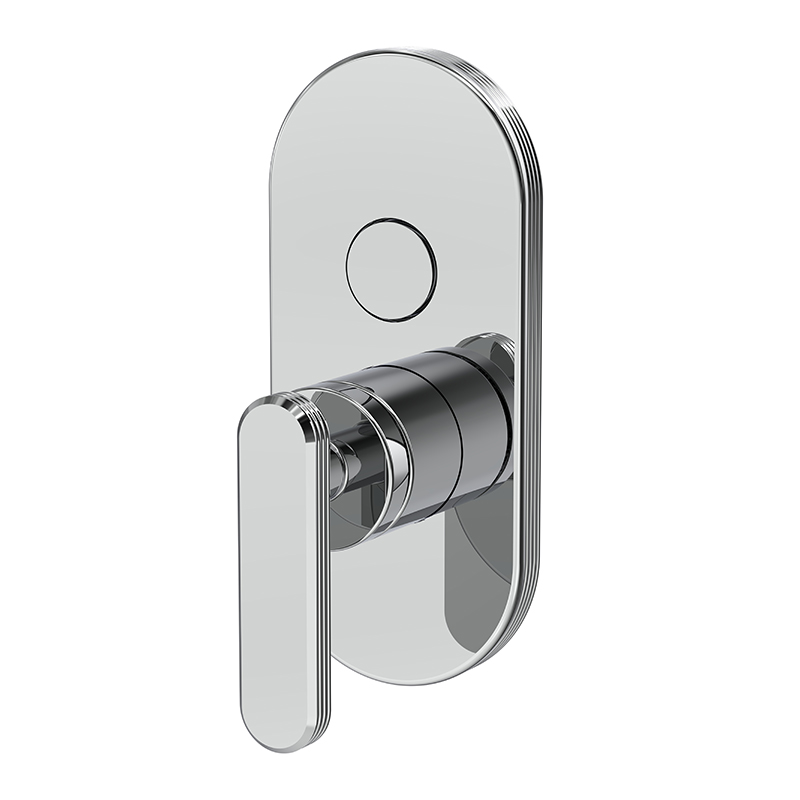 Single lever bath and shower mixer for

concealed installation with 2 outlets diverter