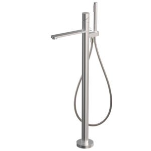 Floor mounted bath mixer