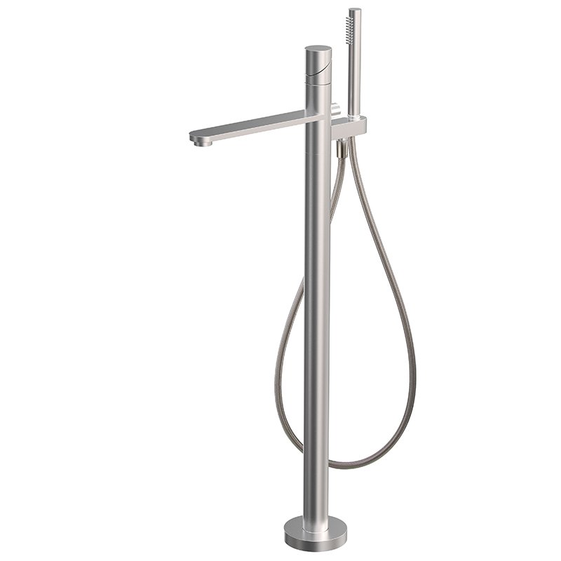 Floor mounted bath mixer