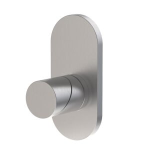 Single lever bath and shower mixer for concealed installation