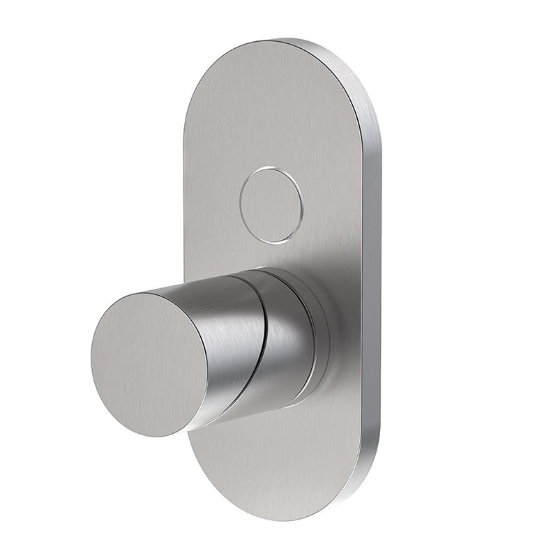 Single lever bath and shower mixer for_x000D_
concealed installation with 2 outlets diverter