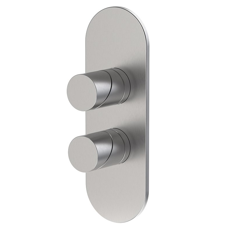 Built-in mixer with 2/3 outlets diverter