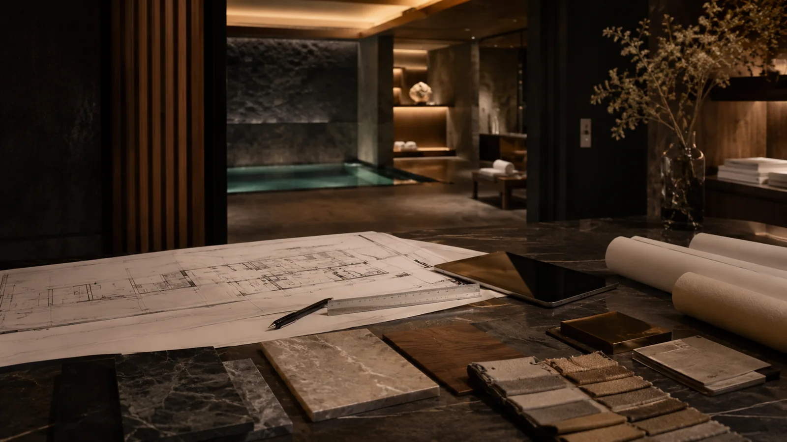 Private wellness suite integration
