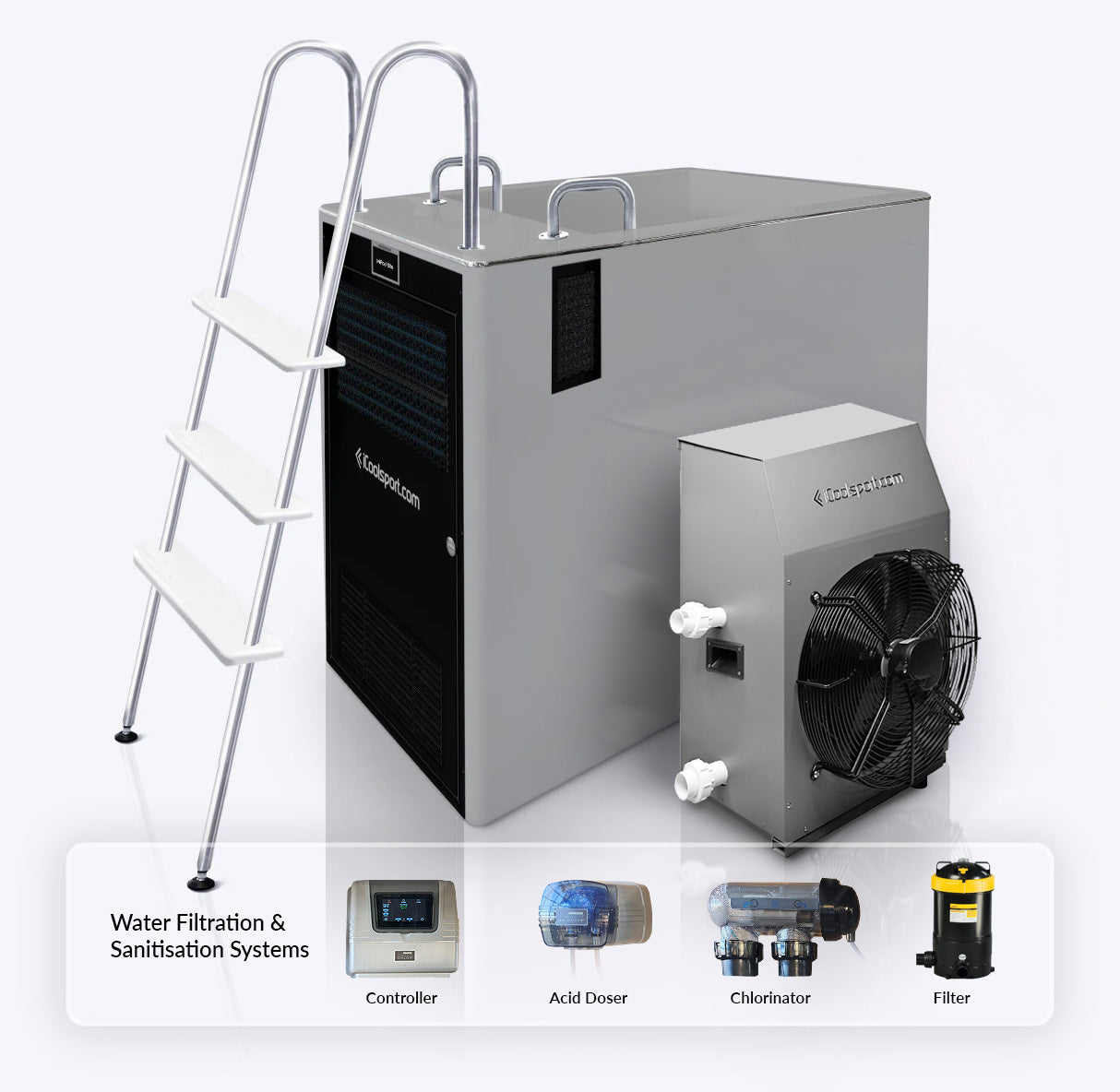 MiPod Elite all-in-one ice bath
